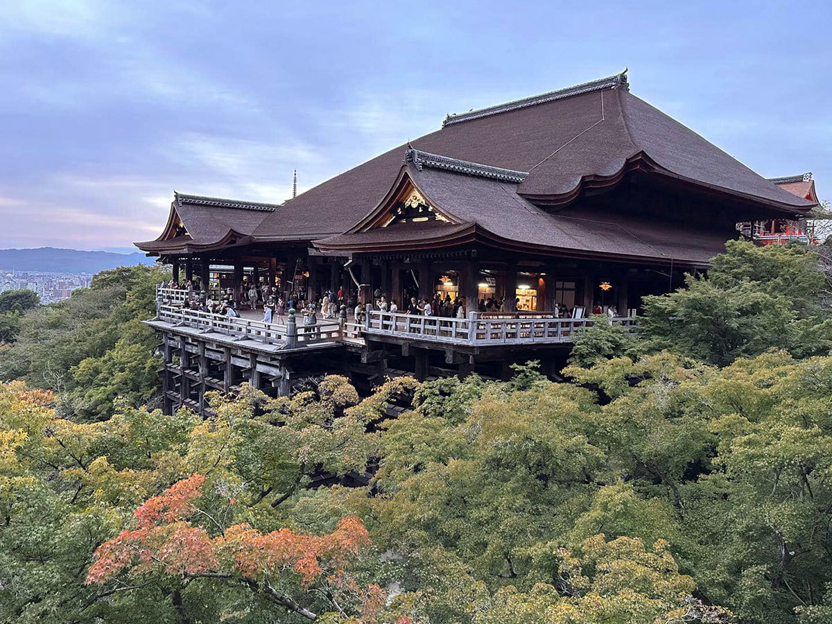 Kiyomizu-dera in Kyoto